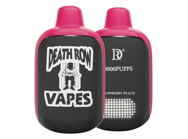 Death Row Vape 5000 Strawberry Peach