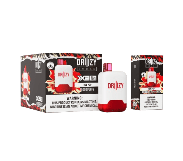 DRIIIZY Smoke X2 Dual Tank Faze Pop