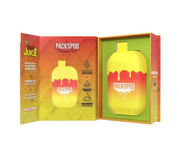 PACKSPOD 5000 puffs Apple Juice